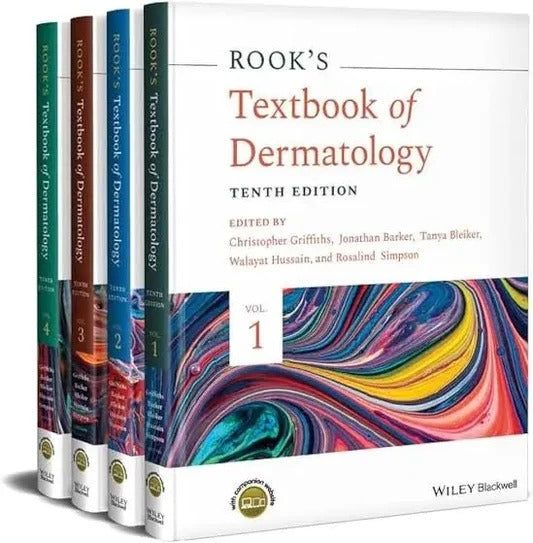 Rook's Textbook of Dermatology 10th Edition Set