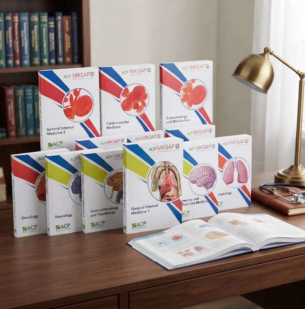 ACP MKSAP 19 Complete Set (Medical Knowledge Self-Assessment Program