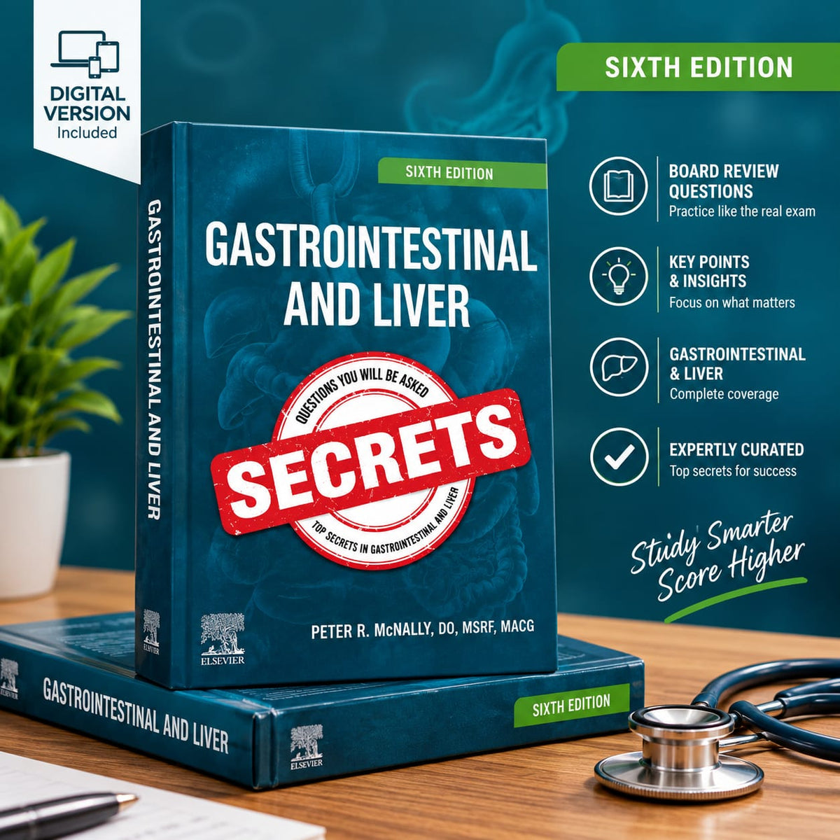Gastrointestinal and Liver Secrets 6th Edition – GI & Liver Exam Review Guide