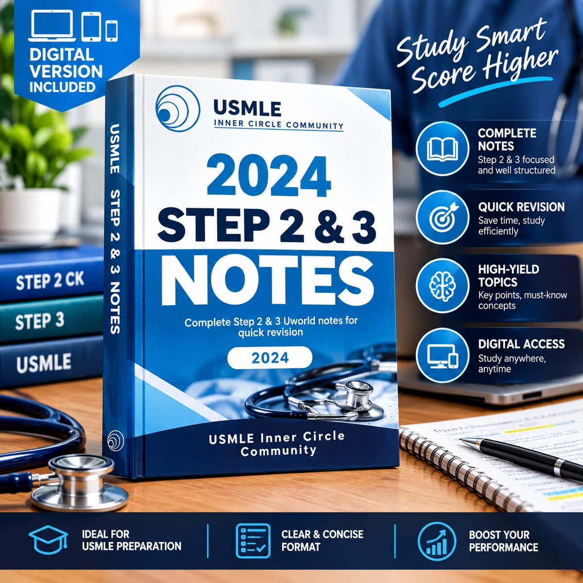 USMLE Step 2 & 3 Notes 2024 - USMLE Inner Circle Community